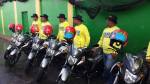 Barangay patrol motorcycles
